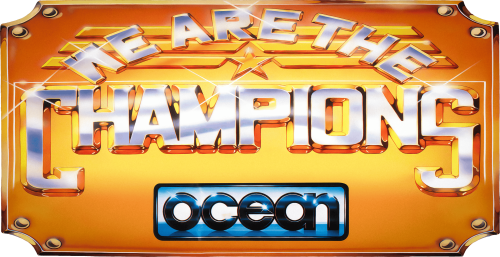 We Are The Champions logo for ZX Spectrum