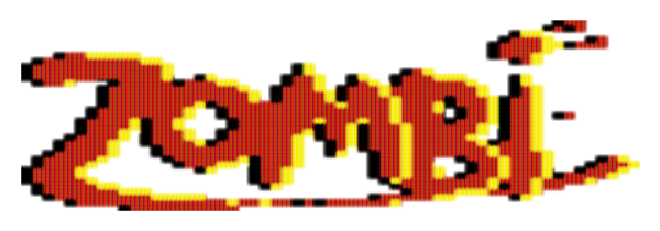 Zombi logo for ZX Spectrum