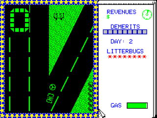 APB screenshot 3 for ZX Spectrum
