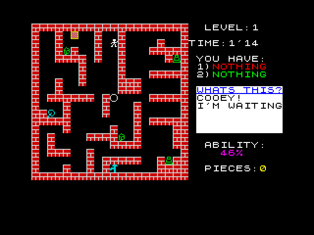 10 Adventure Game Pack Vol 1 screenshot 1 for ZX Spectrum