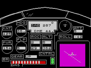 Airliner screenshot 3 for ZX Spectrum