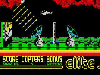 Airwolf screenshot 3 for ZX Spectrum