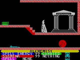 Alchemist [Currys] screenshot 3 for ZX Spectrum