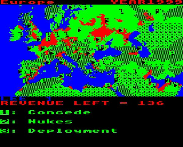 Apocalypse screenshot 3 for ZX Spectrum