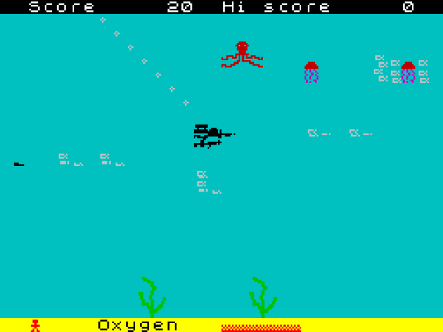 Aquarius screenshot 3 for ZX Spectrum
