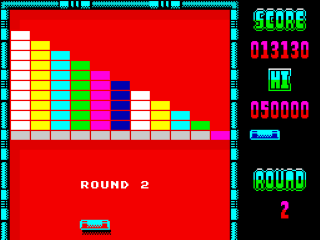 Arkanoid screenshot 3 for ZX Spectrum