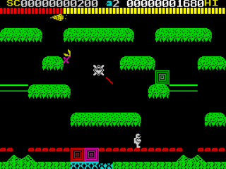 Astronut screenshot 3 for ZX Spectrum