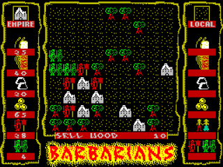 Barbarian screenshot 4 for ZX Spectrum
