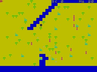 Battle Axe screenshot 1 for ZX Spectrum