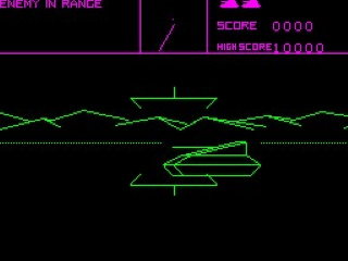 Battlezone screenshot 3 for ZX Spectrum