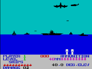 Beach-Head screenshot 3 for ZX Spectrum