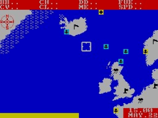 Bismarck screenshot 2 for ZX Spectrum