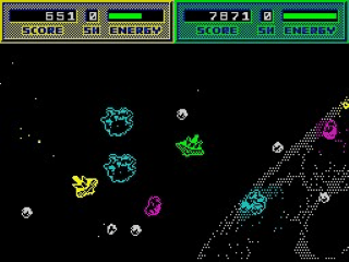 Blasteroids screenshot 3 for ZX Spectrum