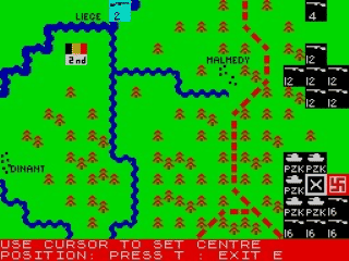 Blitzkrieg screenshot 2 for ZX Spectrum