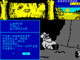 Bravestarr screenshot 3 for ZX Spectrum