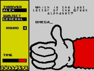 Bullseye screenshot 3 for ZX Spectrum