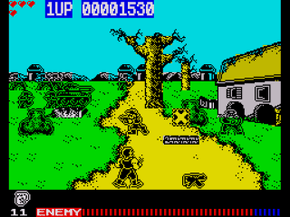 Cabal screenshot 3 for ZX Spectrum