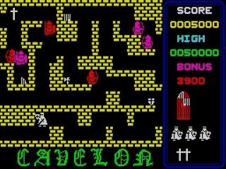 Cavelon screenshot 3 for ZX Spectrum