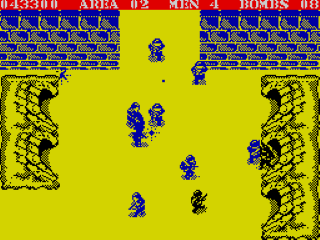 Commando screenshot 3 for ZX Spectrum