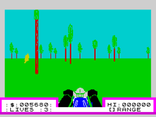 Deathchase screenshot 3 for ZX Spectrum