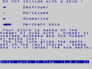 Destroyer screenshot 2 for ZX Spectrum