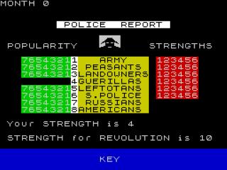 Dictator screenshot 3 for ZX Spectrum