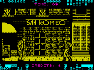 ESWAT screenshot 3 for ZX Spectrum