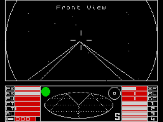 Elite screenshot 3 for ZX Spectrum