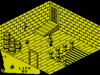 Fairlight & Fairlight 128 screenshot 1 for ZX Spectrum