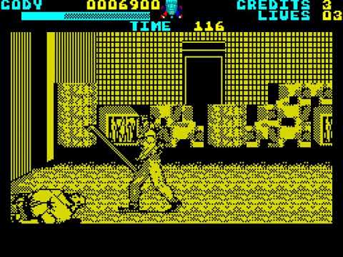 Final Fight screenshot 4 for ZX Spectrum