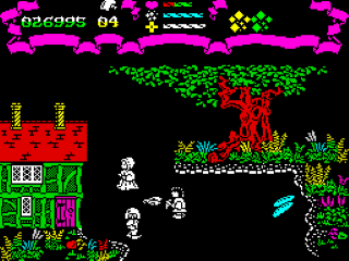 Firelord & Uridium screenshot 2 for ZX Spectrum