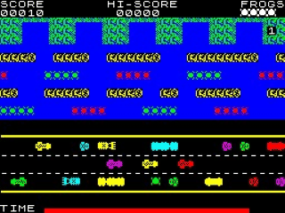 Froggy screenshot 2 for ZX Spectrum