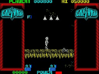 Galivan Cosmo Police screenshot 2 for ZX Spectrum