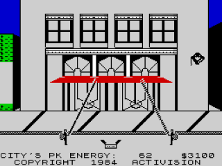 Ghostbusters screenshot 3 for ZX Spectrum
