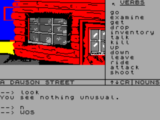 Gunslinger screenshot 2 for ZX Spectrum