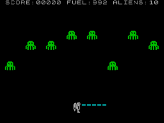 Hyperbowl screenshot 2 for ZX Spectrum