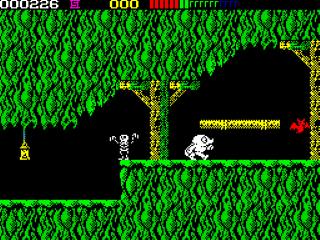 Impossamole screenshot 3 for ZX Spectrum