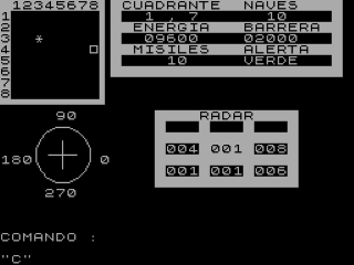 Invasion screenshot 2 for ZX Spectrum