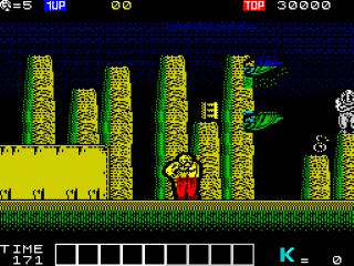 Karnov screenshot 3 for ZX Spectrum