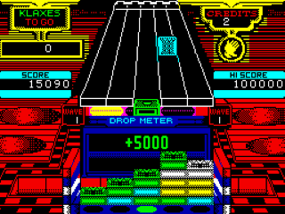 Klax screenshot 3 for ZX Spectrum