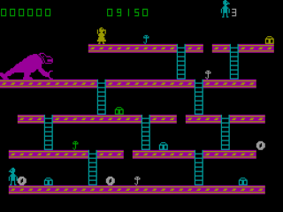 Kong screenshot 3 for ZX Spectrum