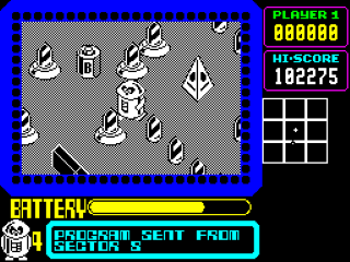 Martianoids screenshot 3 for ZX Spectrum