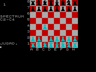 Chess screenshot 5 for ZX Spectrum
