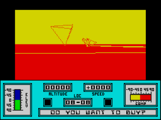 Mercenary screenshot 2 for ZX Spectrum