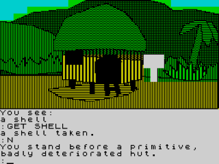 Mindshadow screenshot 2 for ZX Spectrum