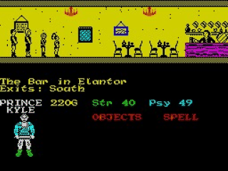 Mindstone screenshot 3 for ZX Spectrum