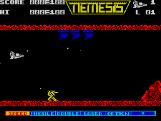 Nemesis screenshot 3 for ZX Spectrum