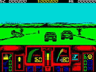 Overlander screenshot 3 for ZX Spectrum