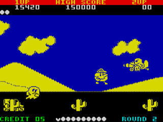 Pac-Land screenshot 3 for ZX Spectrum