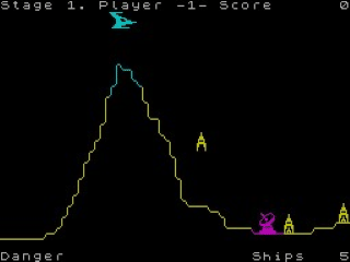 Penetrator screenshot 3 for ZX Spectrum